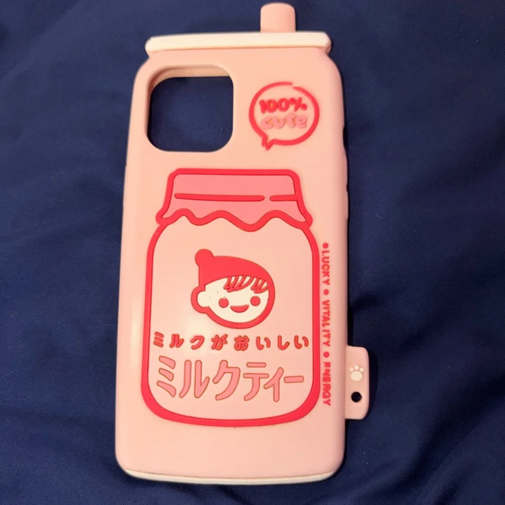 iPhone 12 Pro Max Strawberry Milk Case
